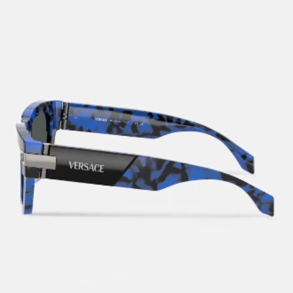 NEW VERSACE  VE4464 545887 CLASSIC TOP SUNGLASSES  VE4464 5458/87 - Picture 3 of 5